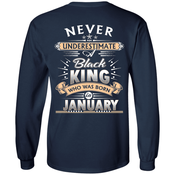 Limited Edition January Black King Shirts & Hoodies