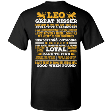 Long Quote Leo Back Printed***Limited Edition*** Shirts