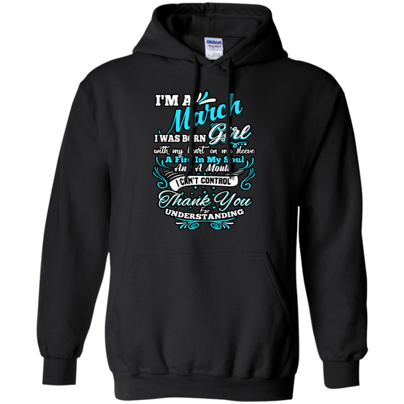 Latest Edition **March Girl With Fire In A Soul** Shirts & Hoodies