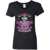Newly Launched **June Girl Born With Heart On Sleeve** Shirts & Hoodies