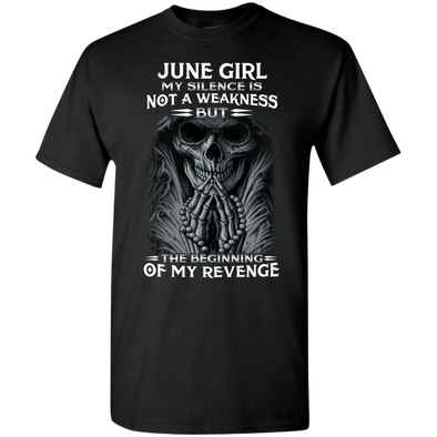Limited Edition **June Girl My Silence Is Not My Weakness** Shirts & Hoodies