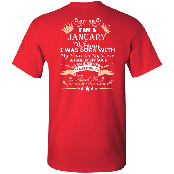 Limited Edition **January Born Woman** Shirts & Hoodie