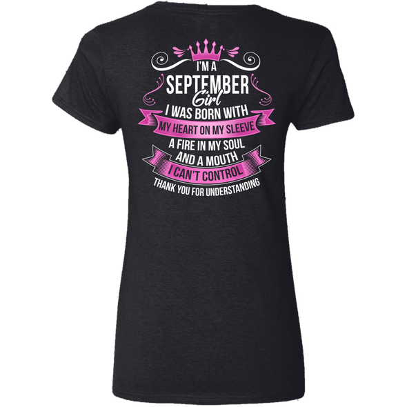 Back Print ****Perfect Shirt For September Born** Limited Edition Shirts & Hoodies