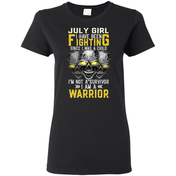 New Edition **July Girl Is A Warrior** Shirts & Hoodies