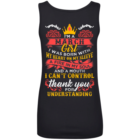 Back Print **March Girl** Perfect Shirts & Hoodies