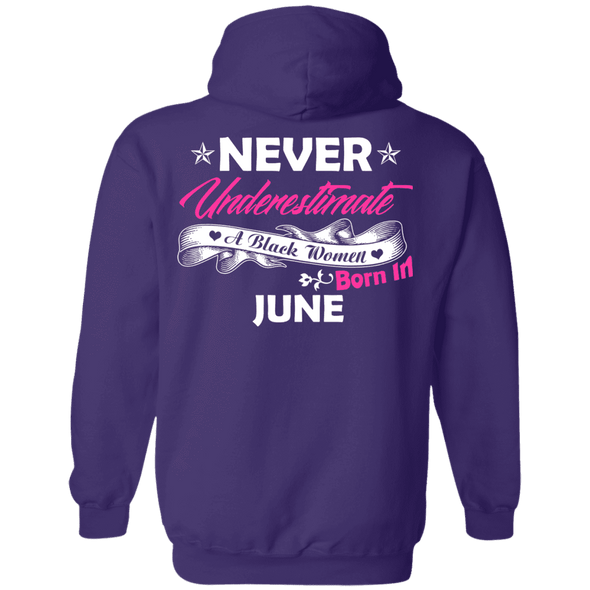 Limited Edition **Black Women Born In June** Shirts & Hoodies