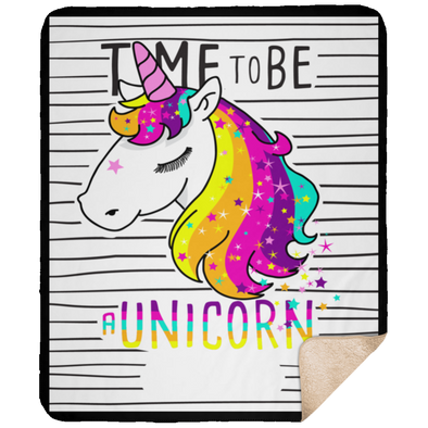 Limited Edition Time To Be Unicorn Blanket