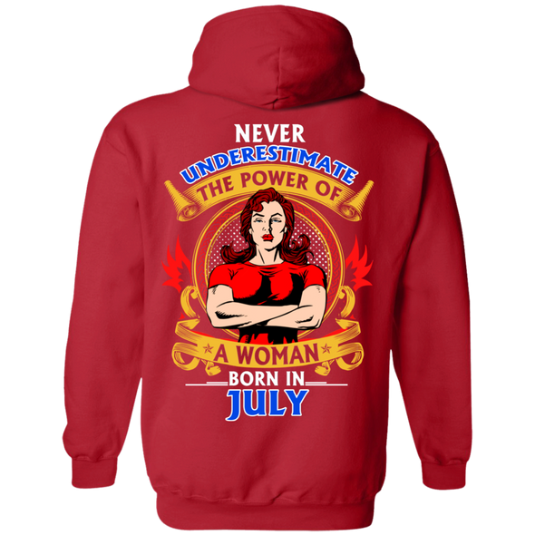 Limited Edition **Power Of Women Born In July** Shirts & Hoodies