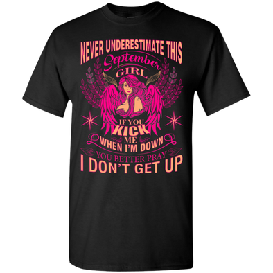 Limited Edition **Never Underestimate September Girl** Shirts & Hoodies