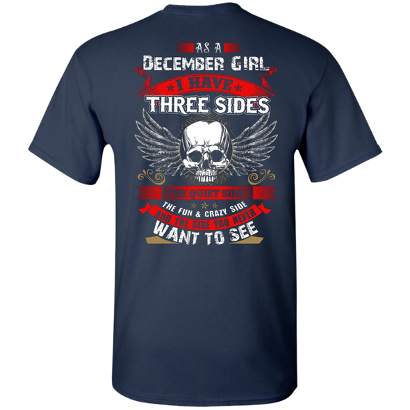 Limited Edition **December Girl With Three Sides** Shirts & Hoodies