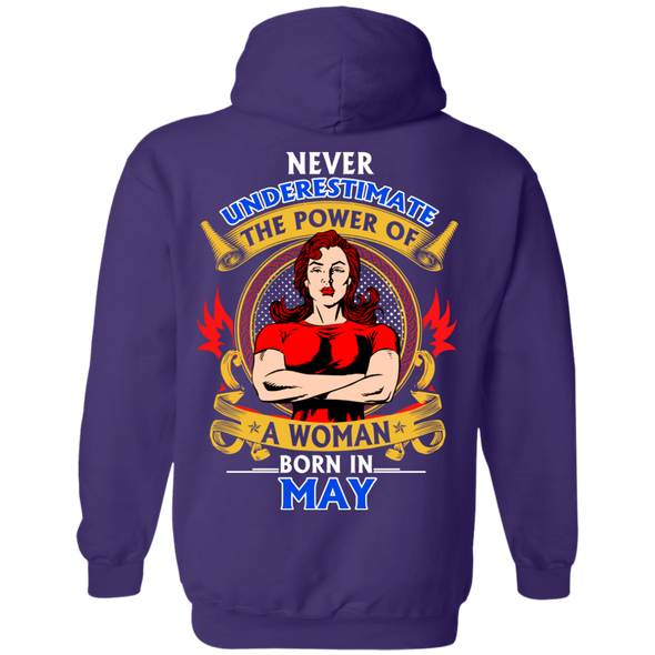 Limited Edition **Power Of Women Born In May** Shirts & Hoodies
