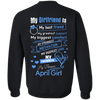 Limited Edition **April Girlfriend Biggest Comfort** Shirts & Hoodies
