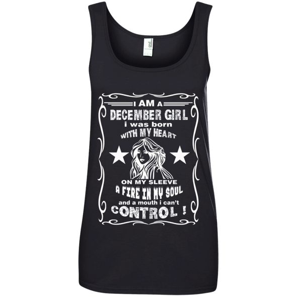 Limited Edition **December Girl Born With Heart On Sleeves** Shirts & Hoodie