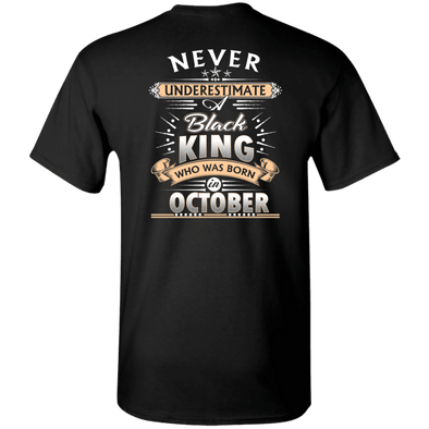 Limited Edition October Black King Shirts & Hoodies
