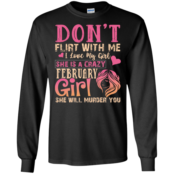 Crazy February Girl **Shirts & Hoodies**
