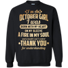 Newly Published **October Girl With Heart & Soul** Shirts & Hoodies