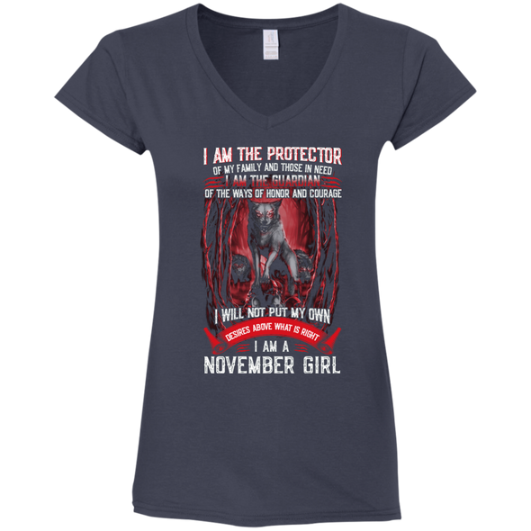 Limited Edition **November Girl The Protector & The Guardian** Shirts & Hoodies