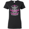 Newly Launched **August Girl Born With Heart On Sleeve** Shirts & Hoodies