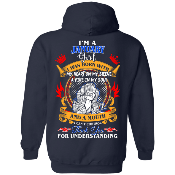 Limited Edition **Girl Born In January** Shirts & Hoodies