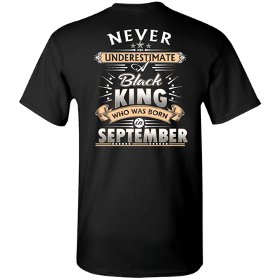 Limited Edition September Black King Shirts & Hoodies