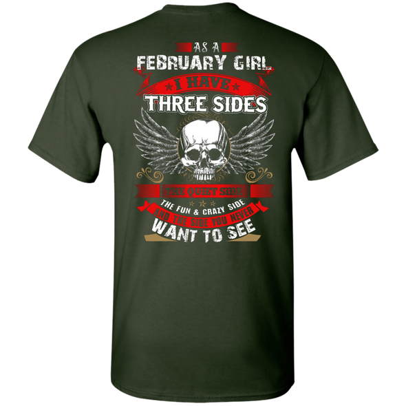 Limited Edition **February Girl With Three Sides** Shirts & Hoodies