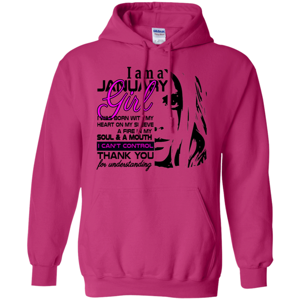 Newly Launched**January Born Girl Shirts & Hoodies**