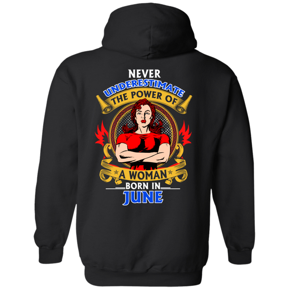 Limited Edition **Power Of Women Born In June** Shirts & Hoodies