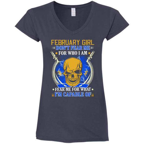 Limited Edition **Don't Fear February Girl** Shirts & Hoodies