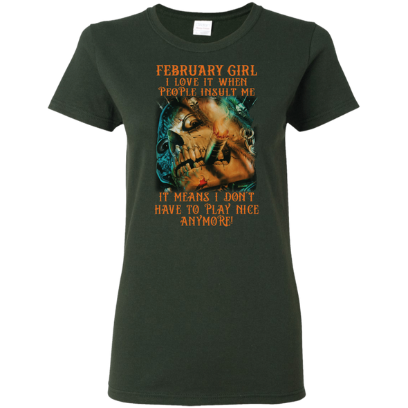 Limited Edition** February Girl Don't Have To Play Anymore** Shirts & Hoodies