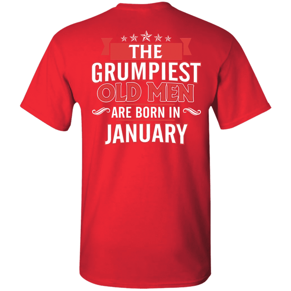 Limited Edition January Grumpiest Old Man Shirts & Hoodies