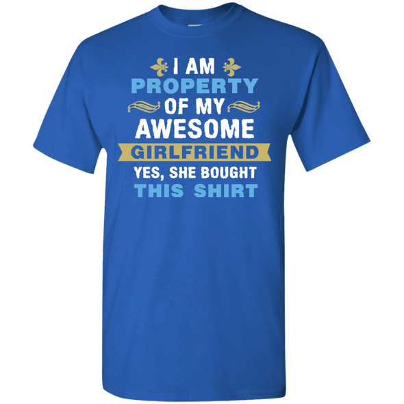 Property of my Awesome Girlfriend Shirts and Hoodies