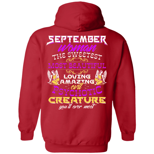 Limited Edition September Sweet Women Back Print Shirts & Hoodies