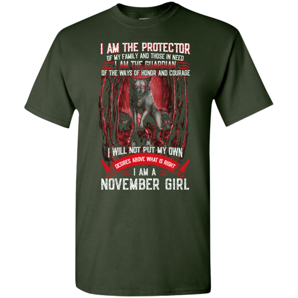 Limited Edition **November Girl The Protector & The Guardian** Shirts & Hoodies