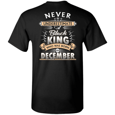Limited Edition December Black King Shirts & Hoodies