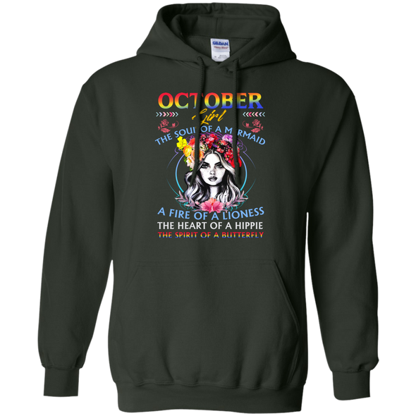 Limited Edition **October Girl Fire Of Lioness** Shirts & Hoodies