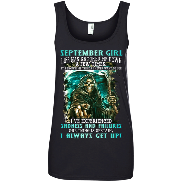 Limited Edition **September Girl I Always Get Up** Shirts & Hoodies