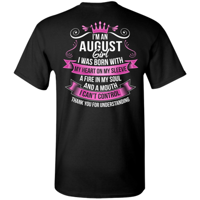 Back Print ****Perfect Shirt For August Born** Limited Edition Shirts & Hoodies