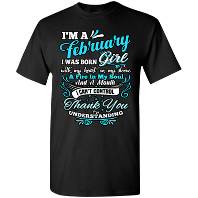 Latest Edition **February Girl With Fire In A Soul** Shirts & Hoodies