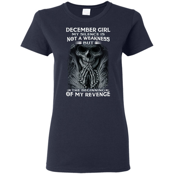 Limited Edition **December Girl My Silence Is Not My Weakness** Shirts & Hoodies