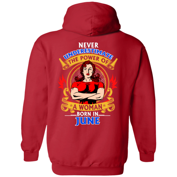 Limited Edition **Power Of Women Born In June** Shirts & Hoodies