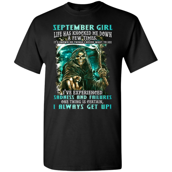 Limited Edition **September Girl I Always Get Up** Shirts & Hoodies