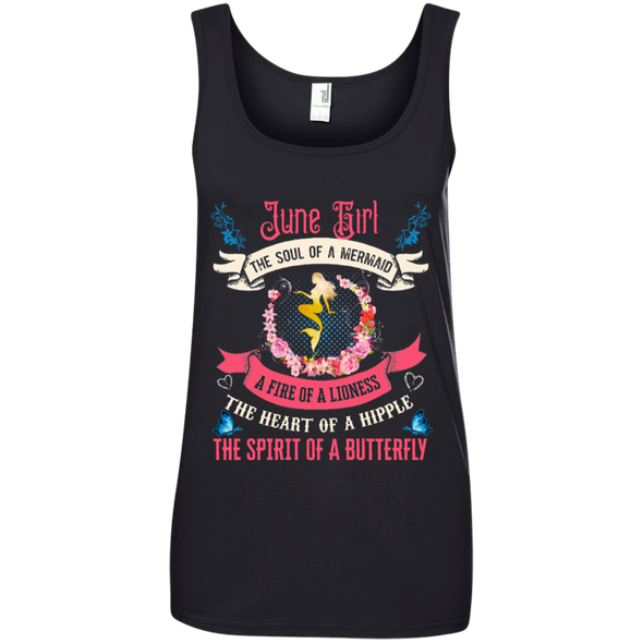 Limited Edition **June Girl With Soul Of Mermaid** Shirts & Hoodies