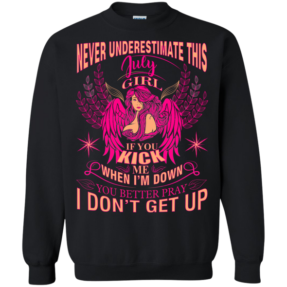 Limited Edition **Never Underestimate July Girl** Shirts & Hoodies
