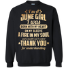 Newly Published **June Girl With Heart & Soul** Shirts & Hoodies