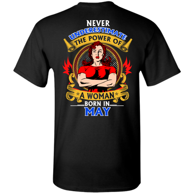 Limited Edition **Power Of Women Born In May** Shirts & Hoodies