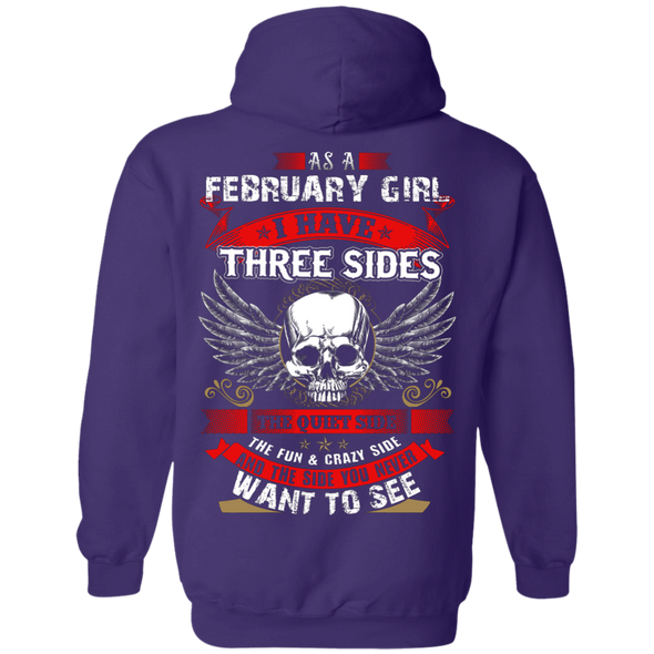 Limited Edition **February Girl With Three Sides** Shirts & Hoodies