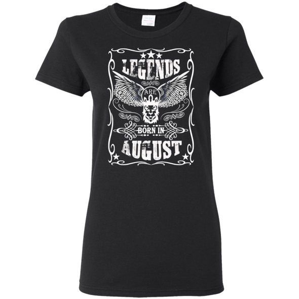Newly Launched **Legends Are Born In August** Shirts & Hoodies