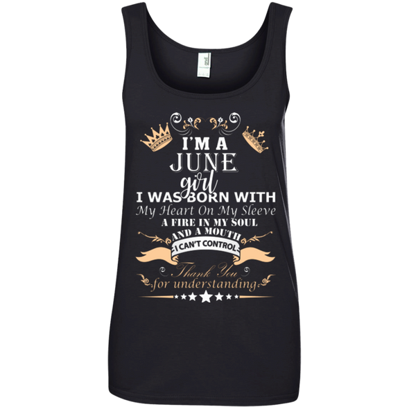 New Edition **June Born Girl Front Print** Shirts & Hoodies