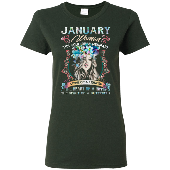 New Edition **January Women The Soul Of Mermaid** Shirts & Hoodies