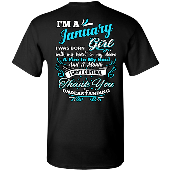 Newly Launched**January Girl Back Print Shirts & Hoodies**